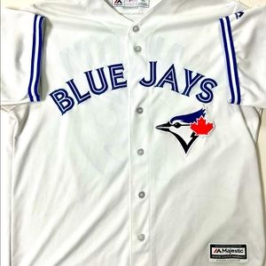 Majestic Authentic Lg Toronto Blue Jays Jose Bautista Flex On-Field Jersey